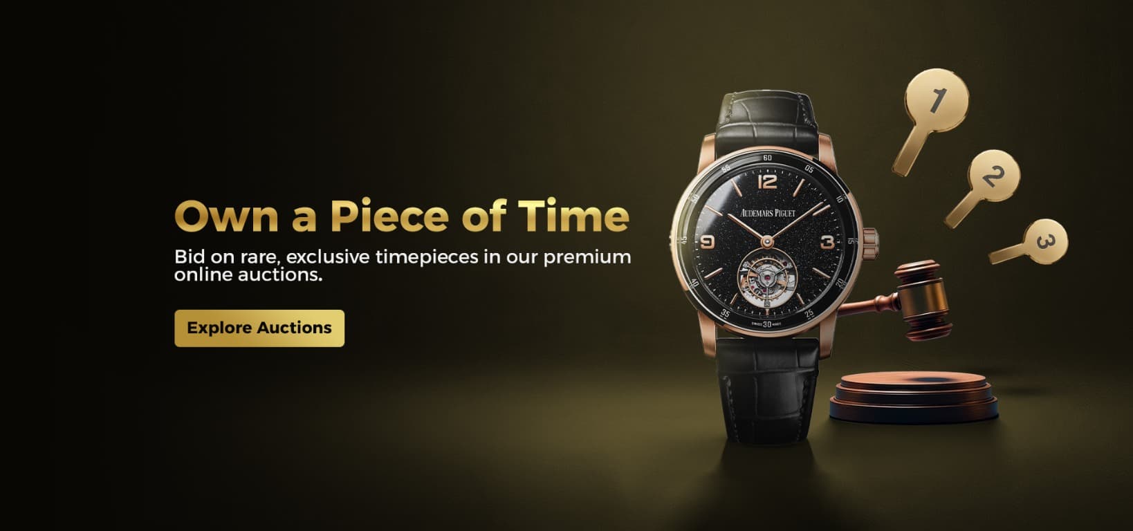 Luxury Watch Hero Banner